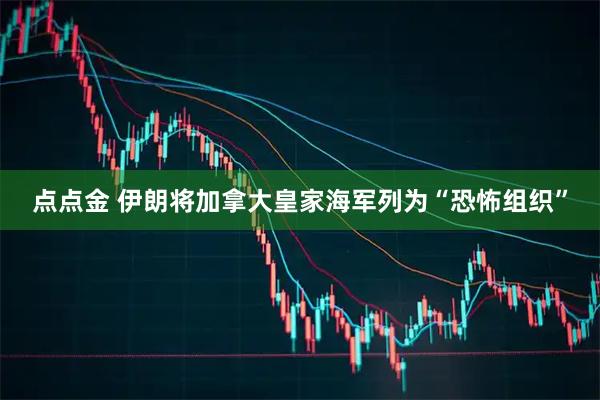 点点金 伊朗将加拿大皇家海军列为“恐怖组织”